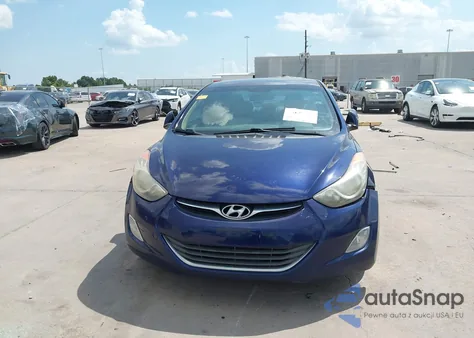 2013 Hyundai Elantra Gls из США, поврежденный, VIN 5NPDH4AE5DH450084